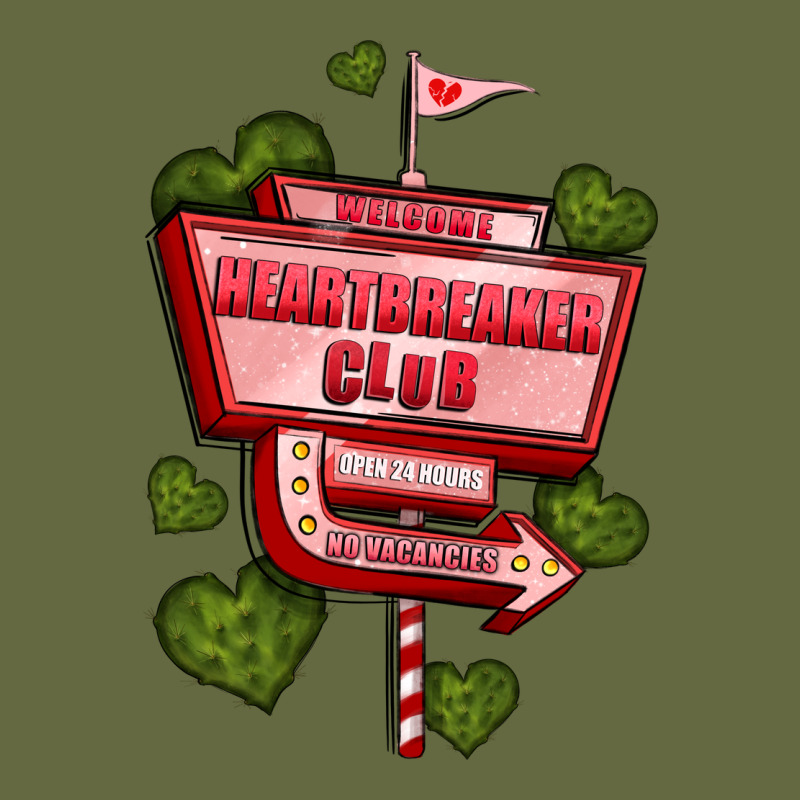 Heartbreaker Club Olivia Long Sleeve Tee by OliviaCreatesArt | Teevron