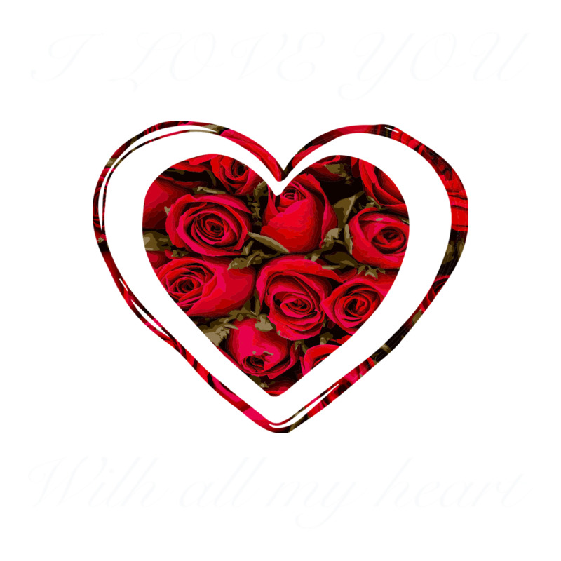 I Love You With All My Heart Ladies Tee by Bettercallsaul | Teevron