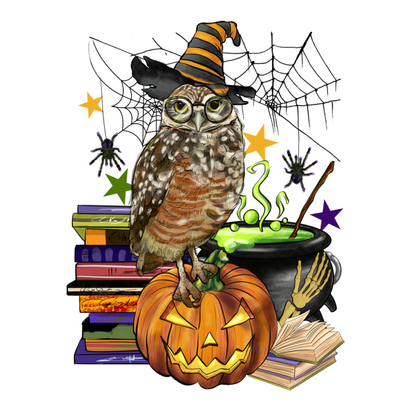 Halloween Owl Premium Sweatshirt by BarkalooDesign | Teevron
