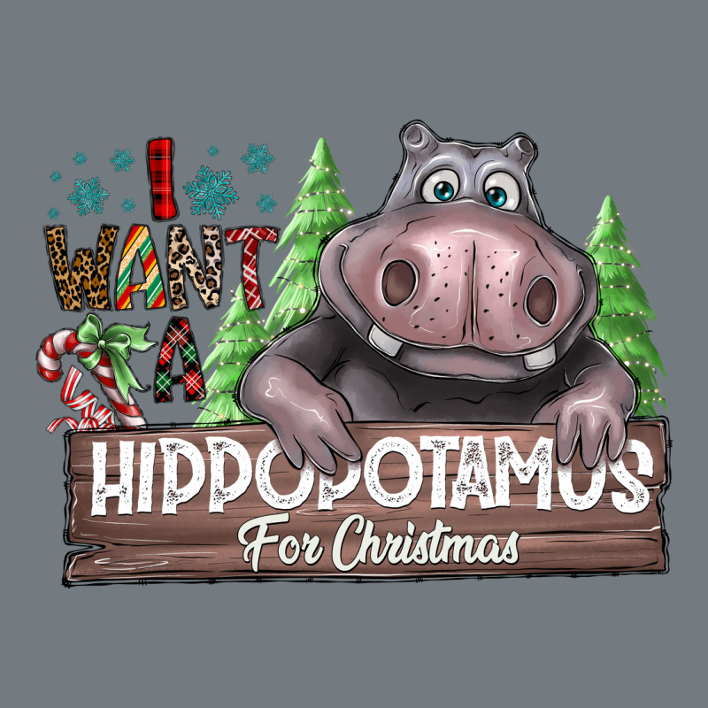 I Want A Hippopotamus For Christmas Heavyweight Sweatshirt by CowhideDigitalArt | Teevron