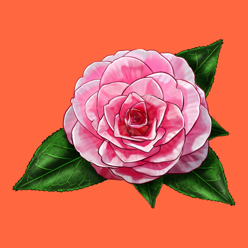 Camellia Flower Premium Hoodie by LillyAllenDesigns | Teevron
