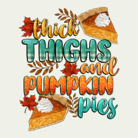 Thick Thighs And Pumpkin Pies Urban Heavy Tee | Teevron