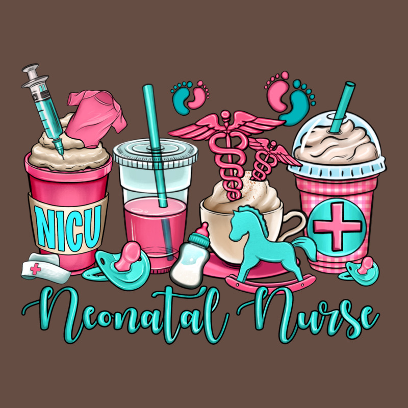 Nicu Neonatal Nurse Coffee Cups Long Sleeve Tee by OliviaCreatesArt | Teevron