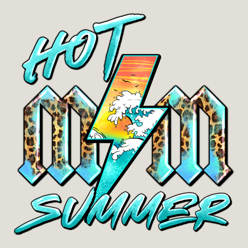 Hot Mom Summer Heavy Core Tee by BarkalooDesign | Teevron