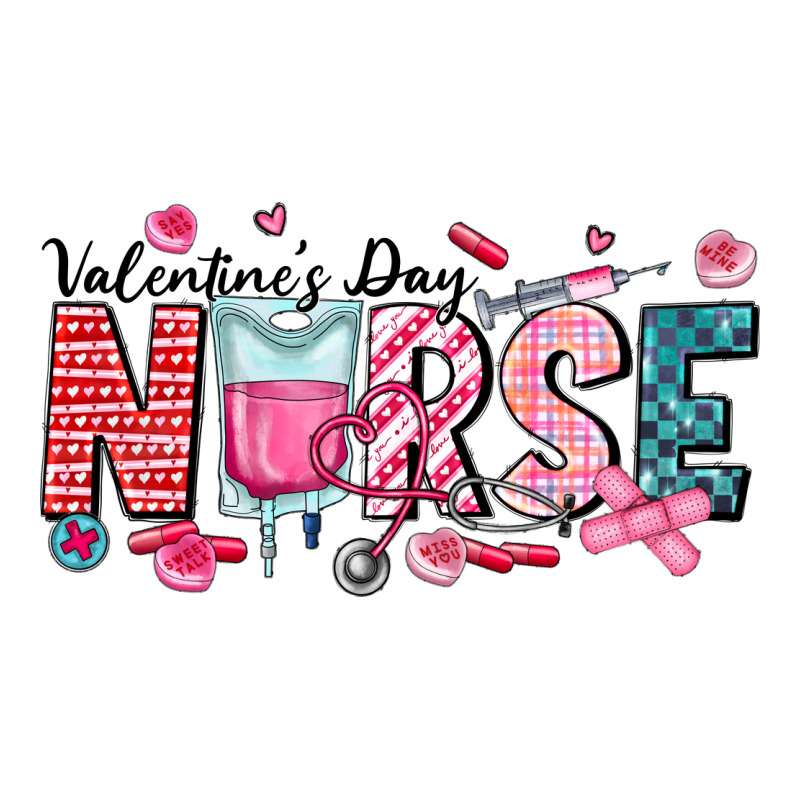 Nurse Valentine Zipper Hoodie by CowhideDigitalArt | Teevron