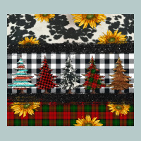 Christmas Trees And Sunflowers Heavy Core Tee | Teevron