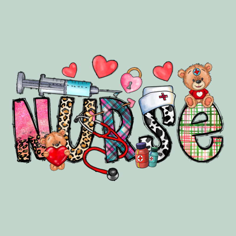 Nurse Valentines Day Zipper Hoodie by CowhideDigitalArt | Teevron