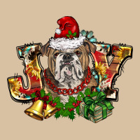 Christmas Joy English Bulldog Heavyweight Hoodie | Teevron