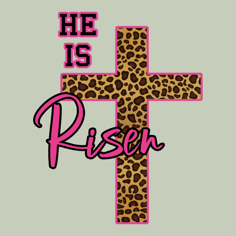 He Is Risen Leopard Ladies Tee by Bettercallsaul | Teevron