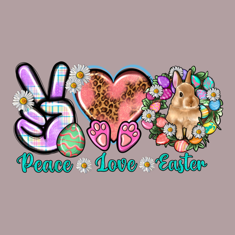 Peace Love Easter Day Vintage Hoodie by HowdyJamesFarm | Teevron