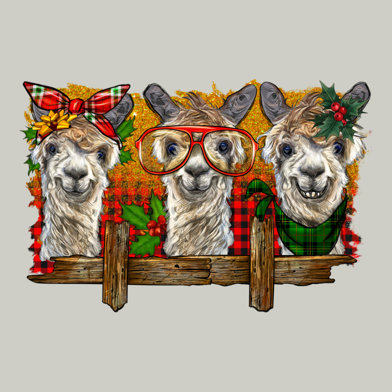 Christmas Alpacas Heavyweight Hoodie by BarkalooDesign | Teevron