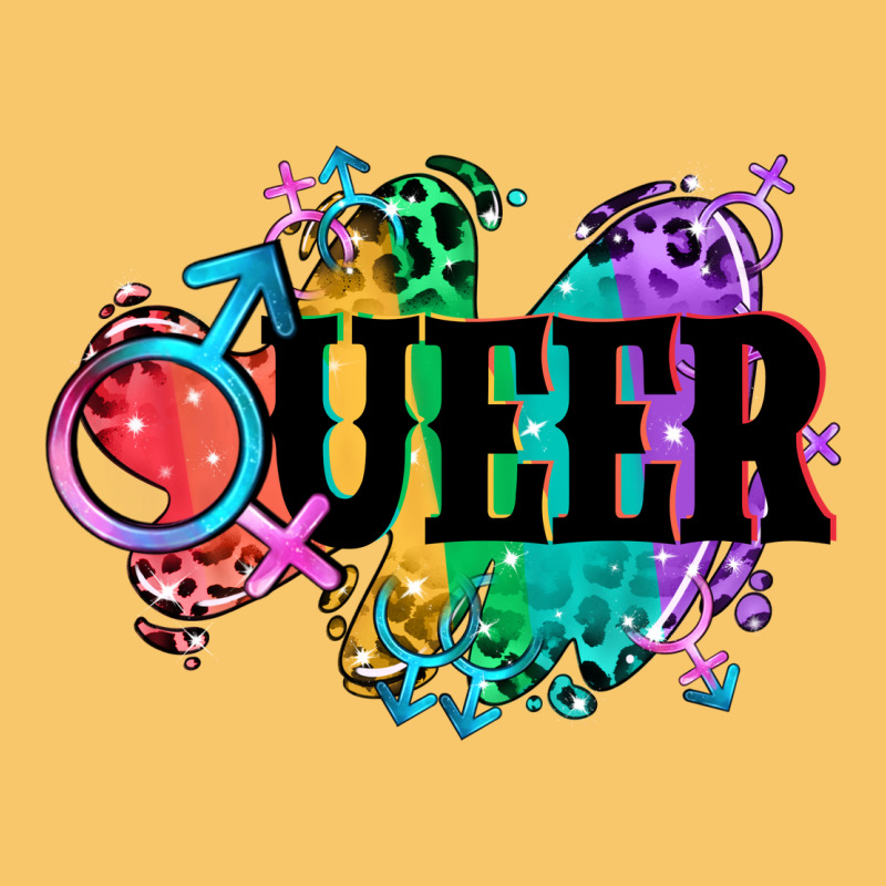 Queer Vintage Hoodie by CowGirlArtShop | Teevron