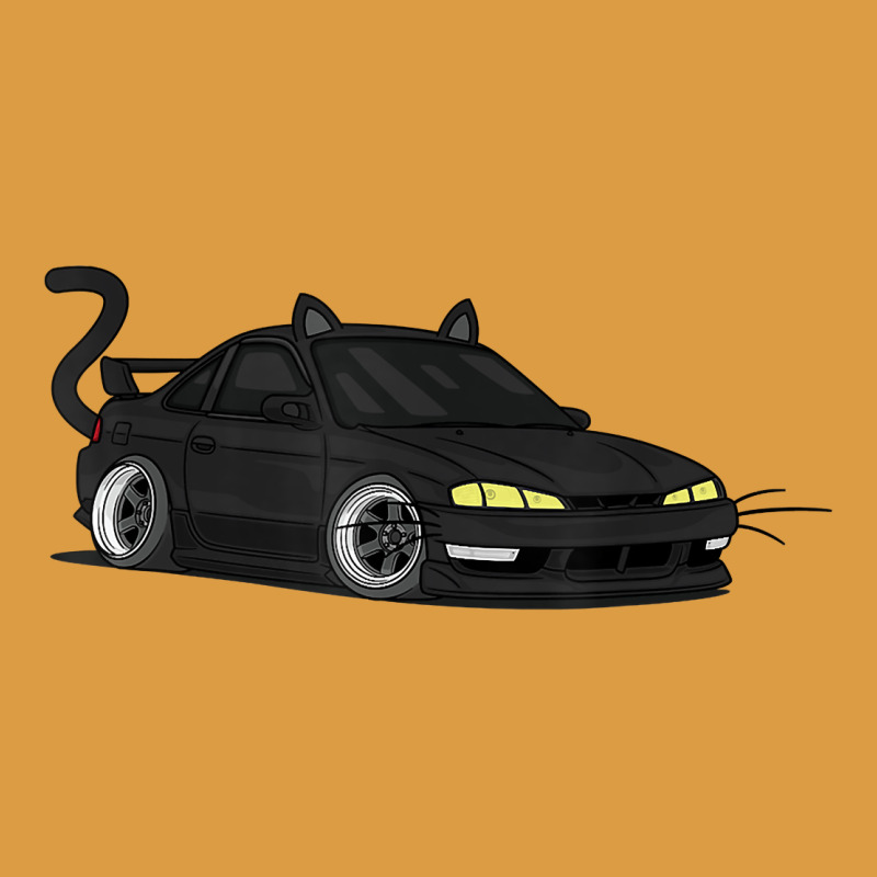 Spooky Halloween Jdm S14 Silvia 240sx Black Cat Illustrated T Shirt Urban Heavy Tee by trangStudio | Teevron
