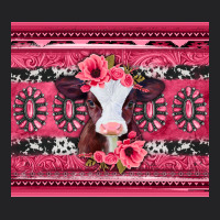 Pink Gemstone Baby Calf Western Valentines Day Vintage Tee | Teevron