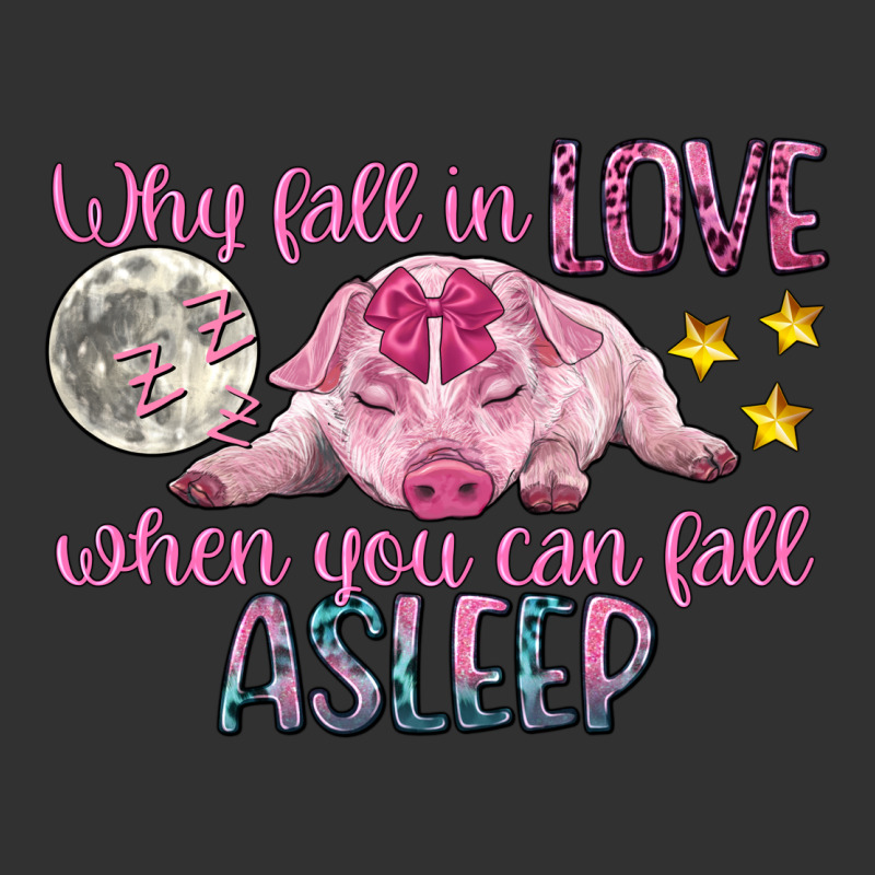 Why Fall In Love When You Can Fall Asleep Urban Heavy Tee by CowGirlArtShop | Teevron