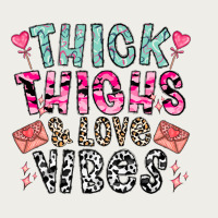 Thick Thighs And Love Vibes Zipper Hoodie | Teevron