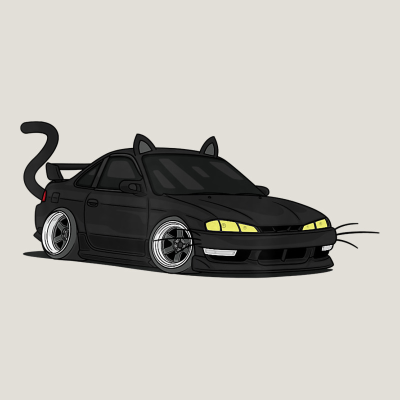 Spooky Halloween Jdm S14 Silvia 240sx Black Cat Illustrated T Shirt Heavy Core Tee by trangStudio | Teevron
