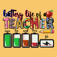 Battery Life Of A Teacher Vintage Hoodie | Teevron