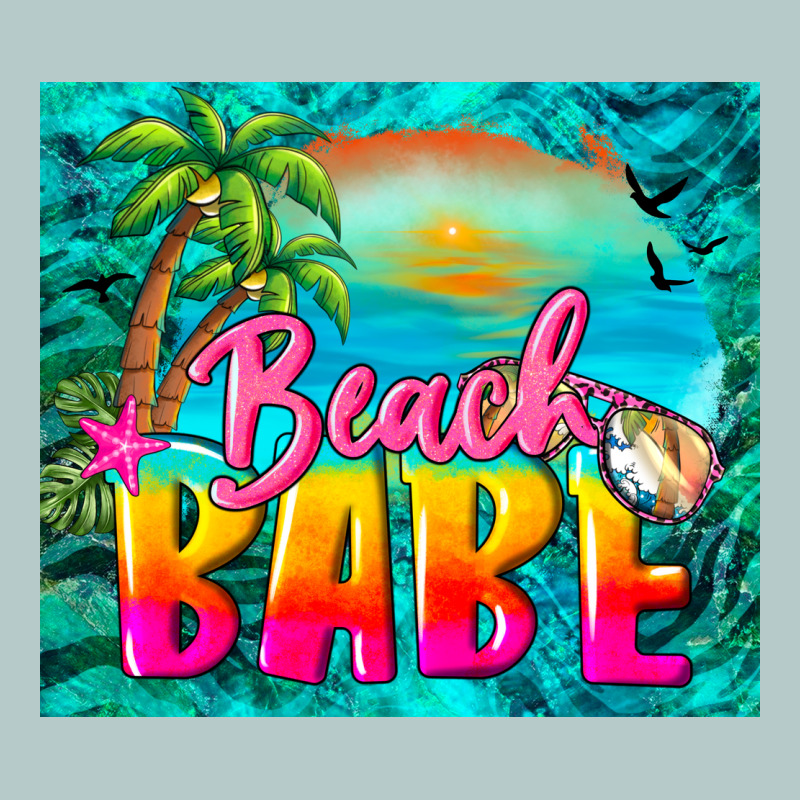 Beach Babe Heavy Core Tee by BarkalooDesign | Teevron