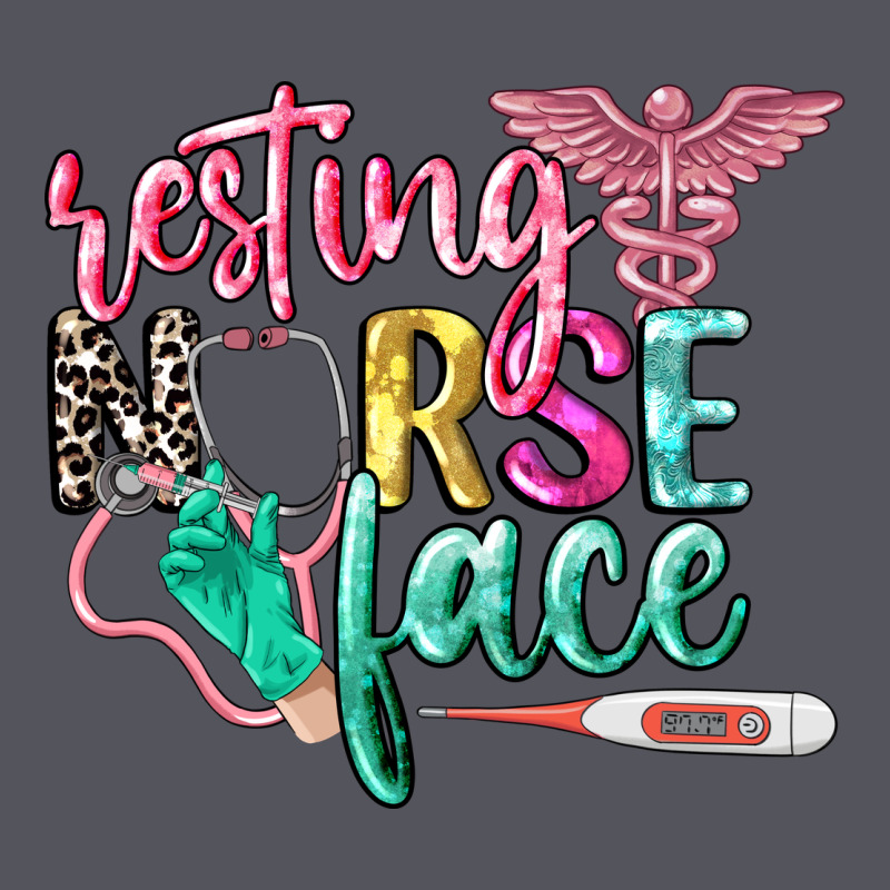 Resting Nurse Face Vintage Hoodie by CowGirlArtShop | Teevron