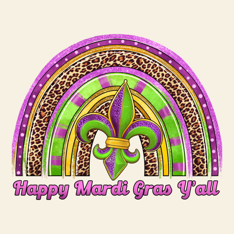 Happy Mardi Gras Y'all Rainbow Vintage Tee by Jasminsmagicworld | Teevron