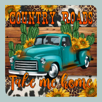 Country Roads Take Me Home Truck Coaster Heavy Core Tee | Teevron