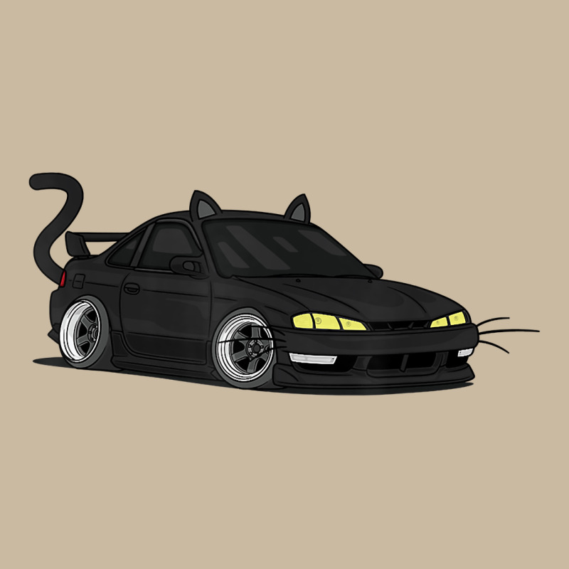 Spooky Halloween Jdm S14 Silvia 240sx Black Cat Illustrated T Shirt Long Sleeve Tee by trangStudio | Teevron