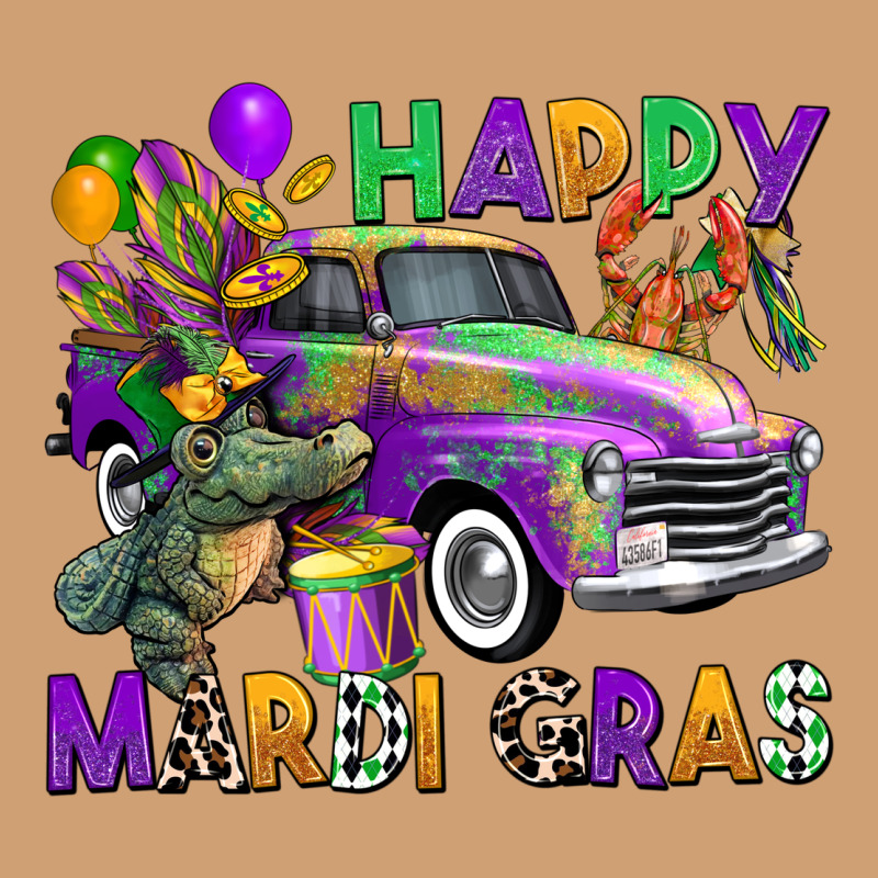 Happy Mardi Gras Truck Vintage Tee by CowGirlArtShop | Teevron