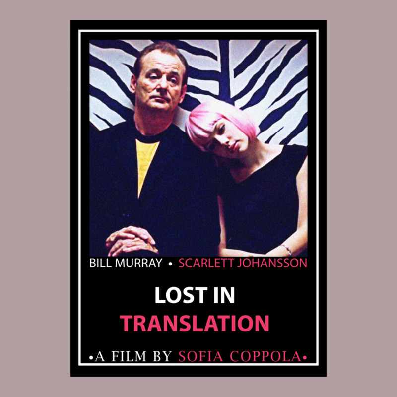Lost In Translation Poster Gift Vintage Hoodie by trangStudio | Teevron