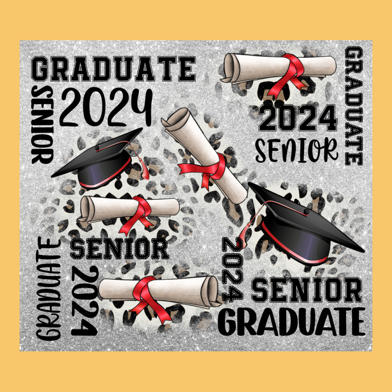 Senior 2024 Vintage Hoodie by CowGirlArtShop | Teevron
