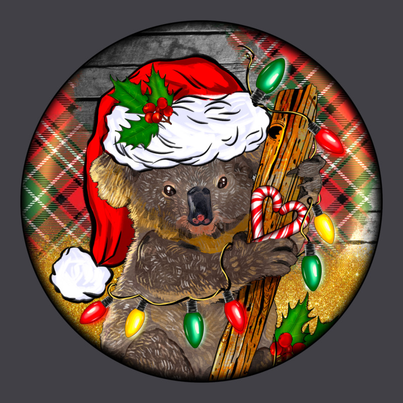 Christmas Koala Heavyweight Hoodie by BarkalooDesign | Teevron