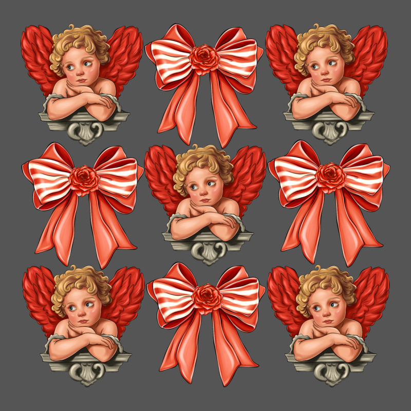 Valentines Eros And Bow Zipper Hoodie by CowhideDigitalArt | Teevron