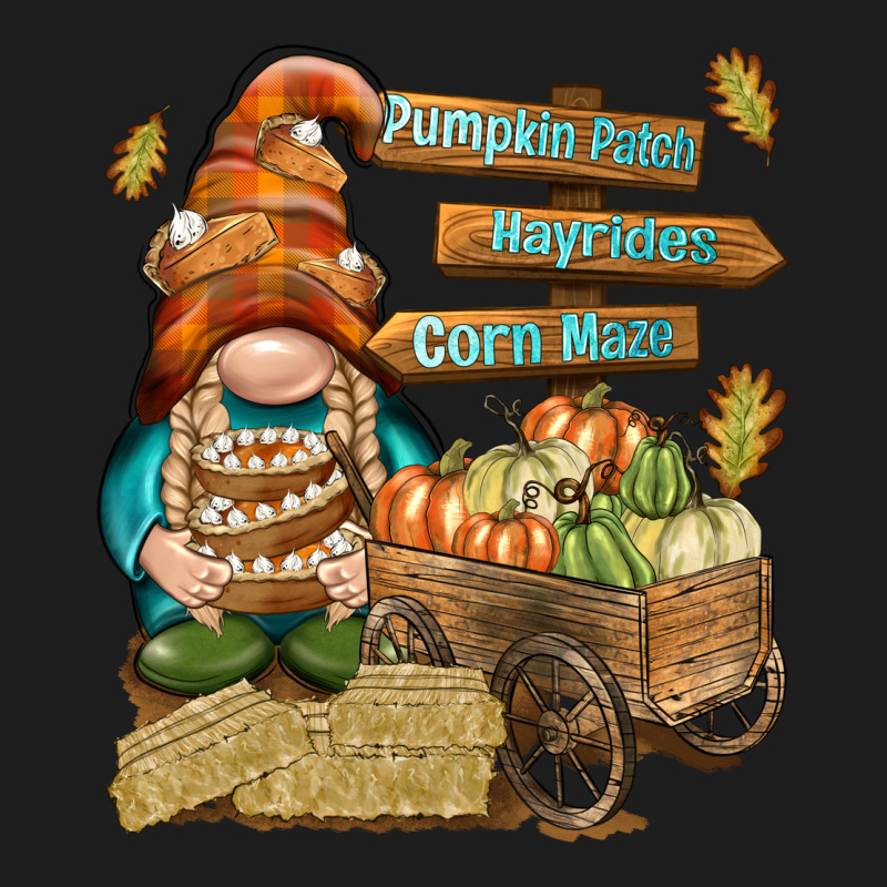 Pumpkin Patch Hayrides And Corn Maze Classic Tee by NancyCooperArtShop | Teevron