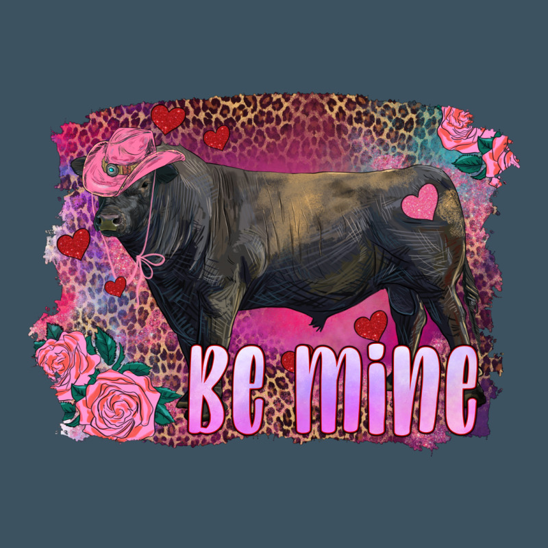 Be Mine Black Angus Bull Urban Heavy Tee by RanaPortraitStore | Teevron