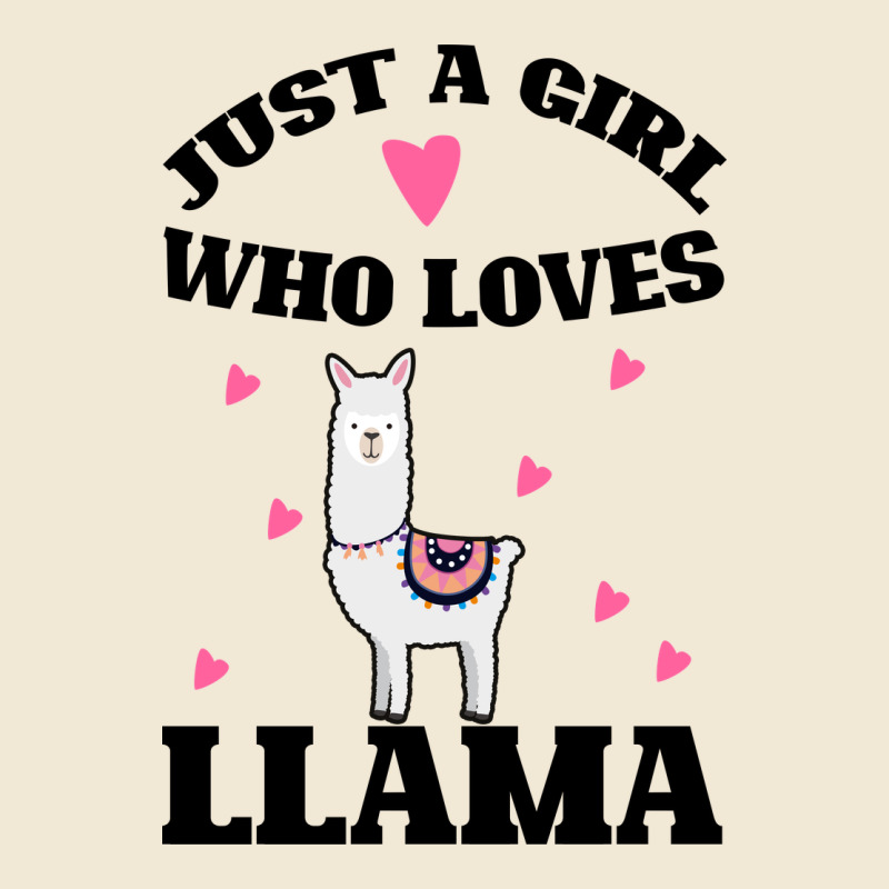 Llama Just A Girl Who Loves Llamas Ladies Tee by Bettercallsaul | Teevron