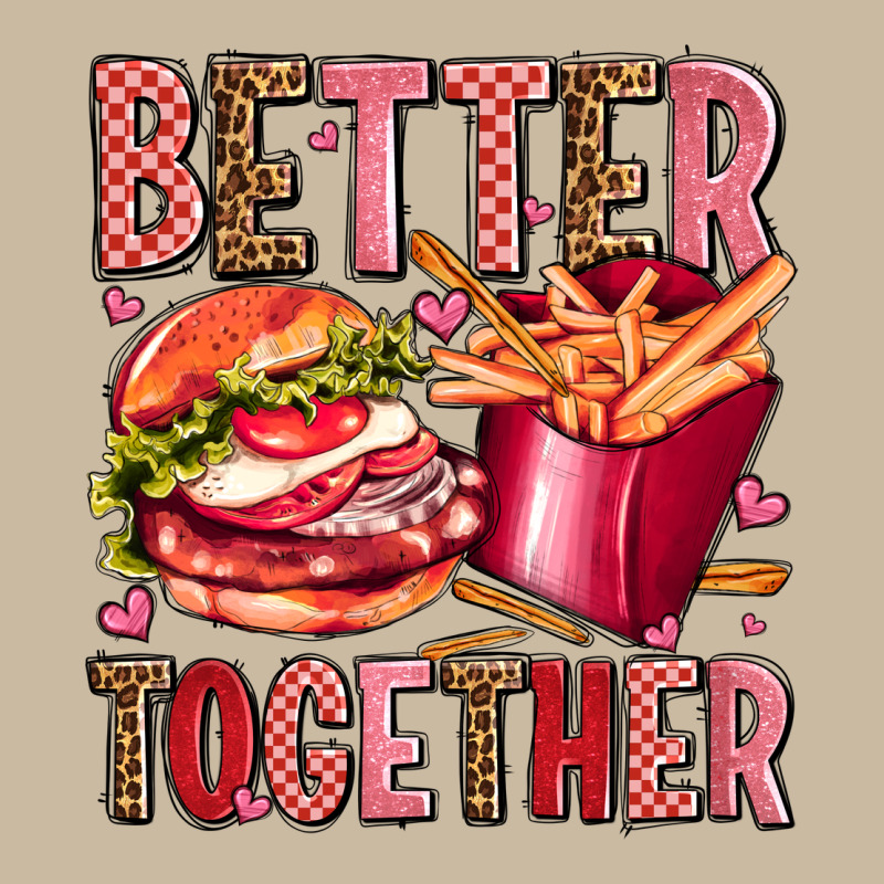 Hamburger Potatoes Better Together Olivia Long Sleeve Tee by OliviaCreatesArt | Teevron