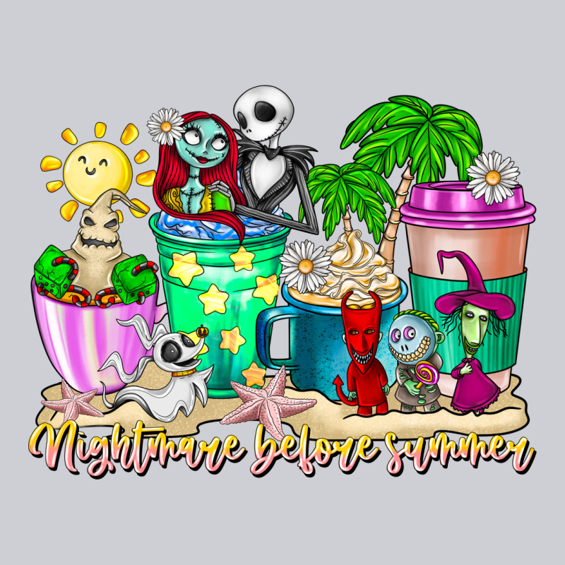 Nightmare Before Summer Coffee Cups Heavyweight Sweatshirt by CowhideDigitalArt | Teevron