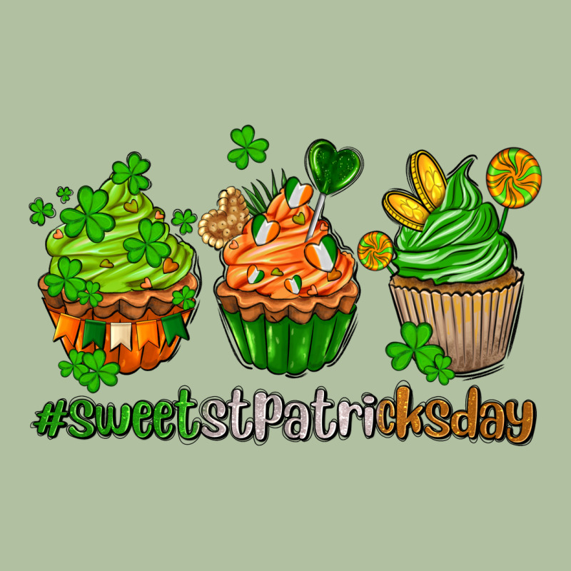 Sweet St Patricks Day Cupcake Urban Hoodie by AdoDesignShop | Teevron