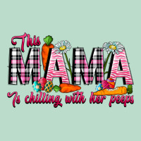 This Mama Is Chilling With Her Peeps Premium Hoodie | Teevron