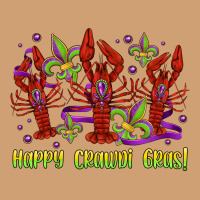 Happy Crawdi Gras Mardi Gras Carnival Vintage Tee | Teevron