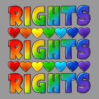 Rights Rights Rights Pride Vintage Hoodie | Teevron
