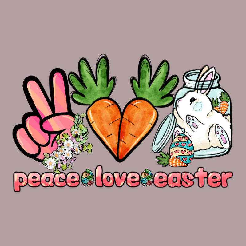 Peace Love Easter Day Vintage Hoodie by HowdyJamesFarm | Teevron