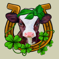 Lucky Horseshoe 4 Leaf Clover Baby Calf Heavy Core Tee | Teevron