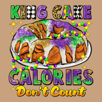 King Cake Calories Dont Count Mardi Gras Vintage Tee | Teevron