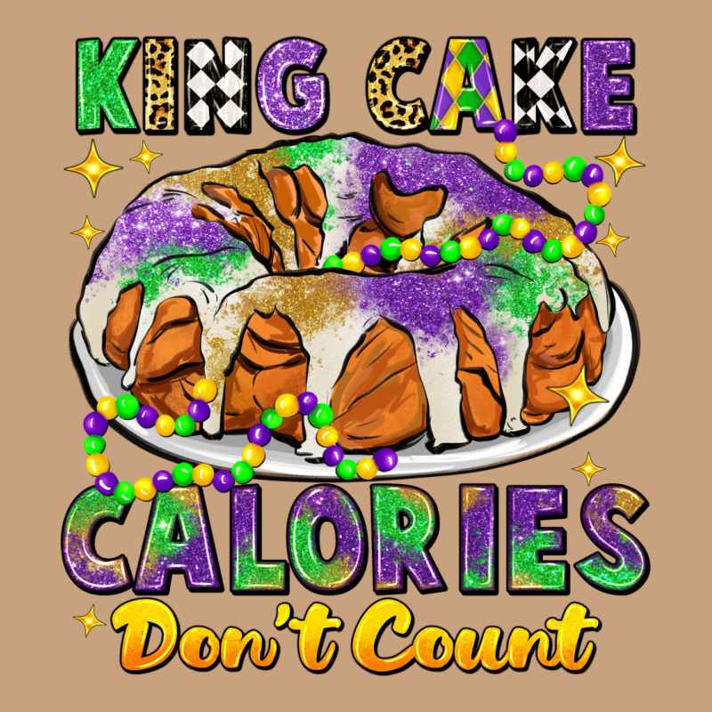 King Cake Calories Dont Count Mardi Gras Vintage Tee by CowGirlArtShop | Teevron