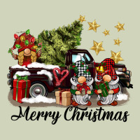Merry Christmas Gnomes Truck Heavyweight Hoodie | Teevron