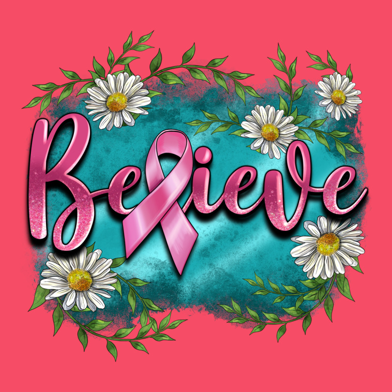 Breast Cancer Believe Premium Sweatshirt by BarkalooDesign | Teevron