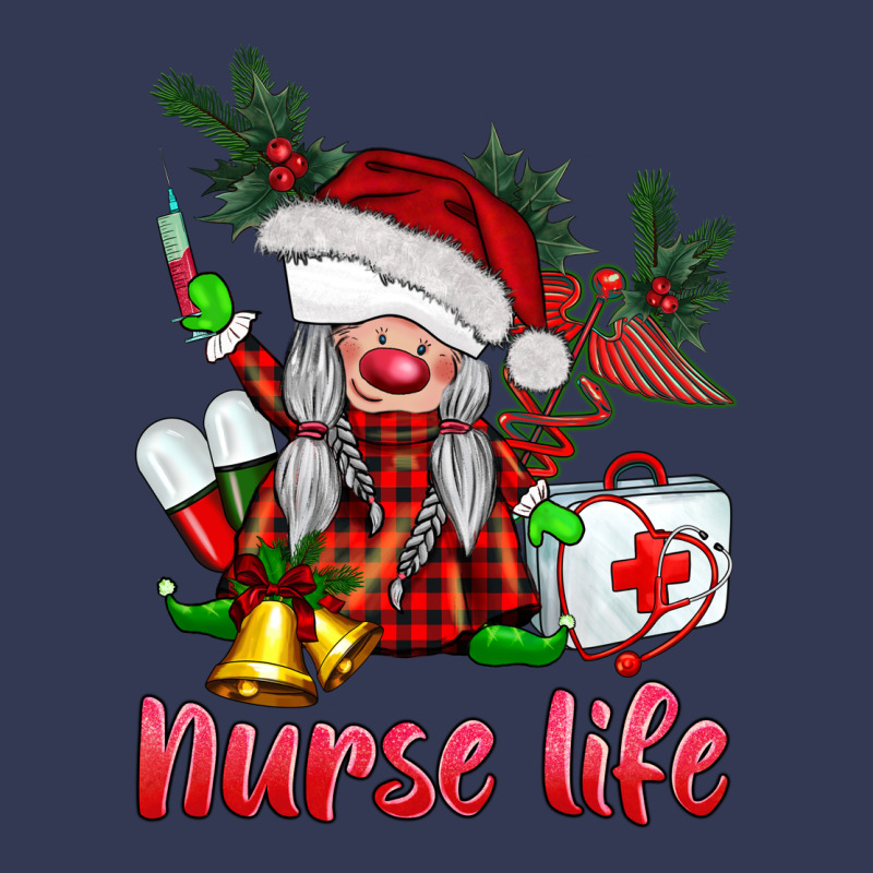 Christmas Nurse Life Gnome Heavyweight Hoodie by BarkalooDesign | Teevron