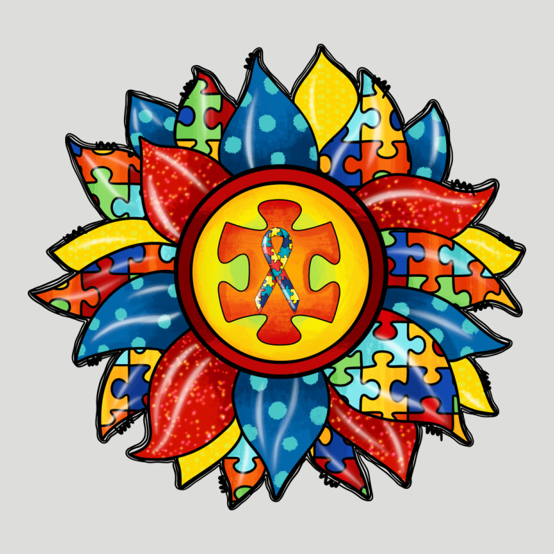 Autism Sunflower Zipper Hoodie by RacoonDesign | Teevron