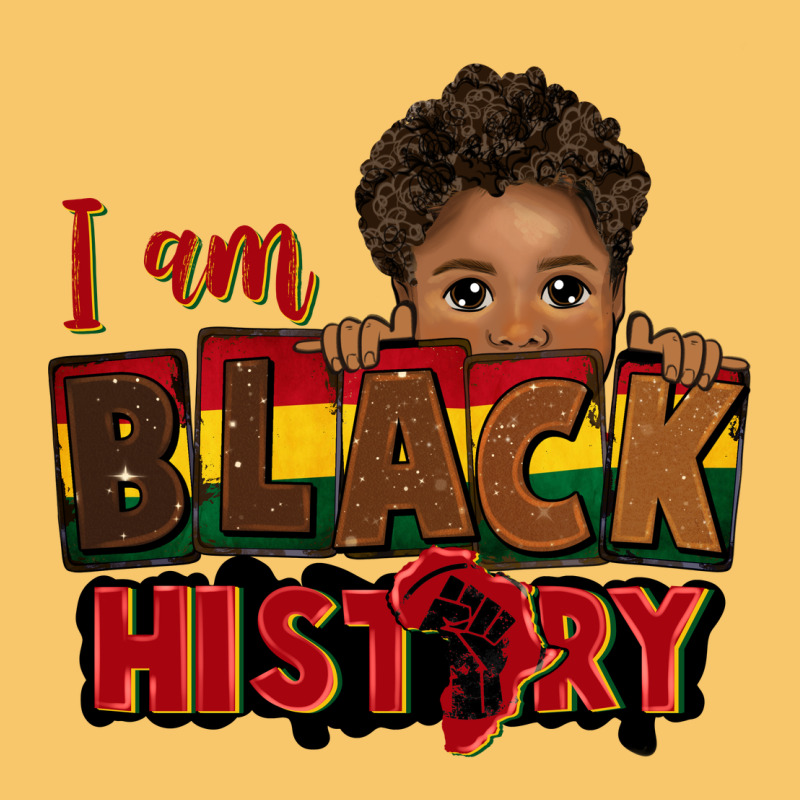 I Am Black History Black Boy Peekaboo Juneteenth Vintage Hoodie by CowGirlArtShop | Teevron